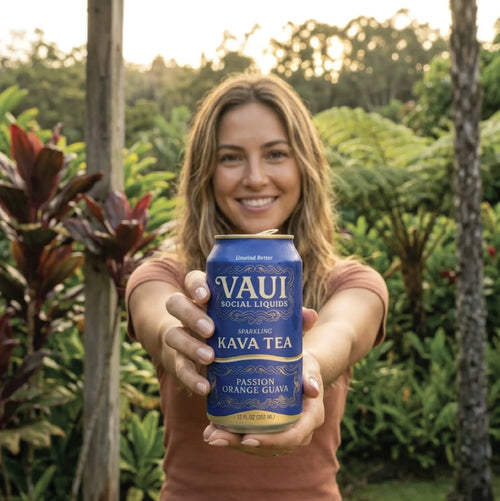 Sparkling Kava Tea - Passion Orange Guava - 12oz Can 20pk