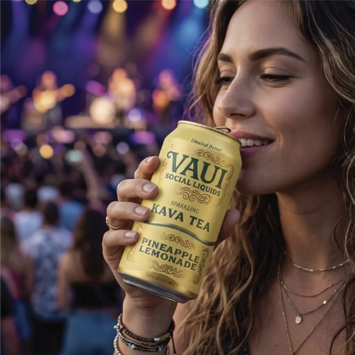 Sparkling Kava Tea - Pineapple Lemonade -12oz Can 20pk