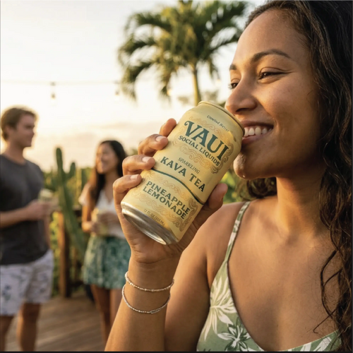 Sparkling Kava Tea - Pineapple Lemonade -12oz Can 20pk
